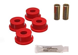 Pontiac Firebird Track Arm Bushings - Rear - Energy Suspension - Performance Polyurethane - Red - `82-`02